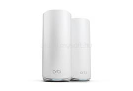 NETGEAR 2-SET ORBI 870 WIFI 7 MESH TRI-BAND WHITE  21 GBIT/S IN RBE872-100EUS small