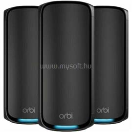 NETGEAR ORBI 970 MESH-WIFI-7-SET OF 3 QUAD-BAND-MESH BLACK IN RBE973SB-100EUS small