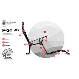 NEXT LEVEL RACING Szimulátor cockpit - F-GT LITE (Formula és GT ülés; tartó konzolok) NLR-S015 small