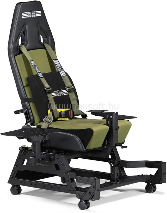 NEXT LEVEL RACING Szimulátor cockpit - Flight Seat Pro Boeing Military Edition (ülés; tartó konzolok)