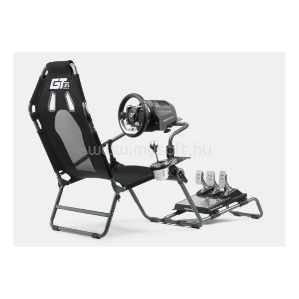NEXT LEVEL RACING Szimulátor cockpit - GT-LITE Grey Edition (Formula ülés; tartó konzolok)