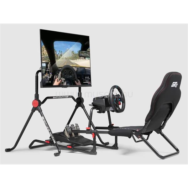 NEXT LEVEL RACING Szimulátor cockpit - GTLite Junior Foldable Cockpit (Formula ülés; tartó konzolok)