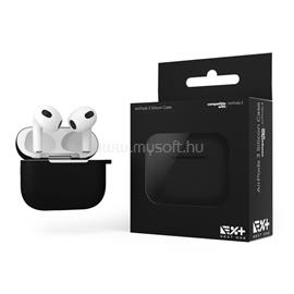 NEXTONE AP3-SIL-BLK AirPods 3 fekete szilikon védőtok AP3-SIL-BLK small