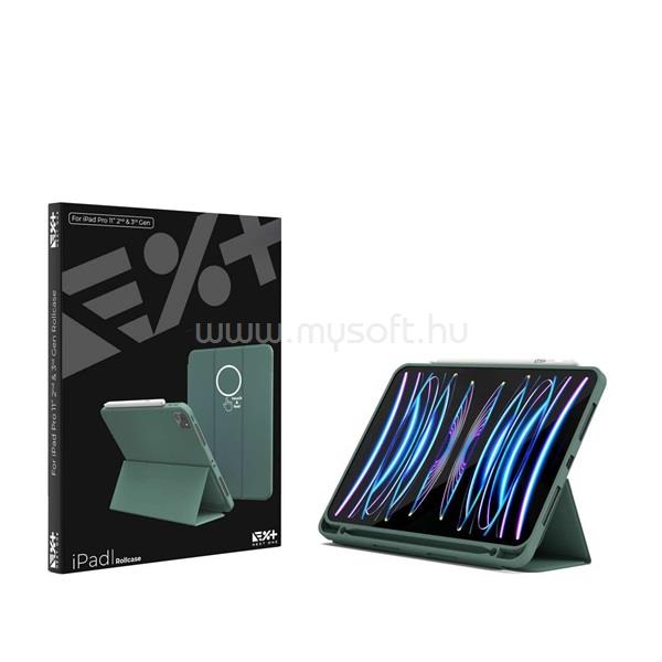 NEXTONE IPAD-11-ROLLGRN iPad 11" zöld tablet tok