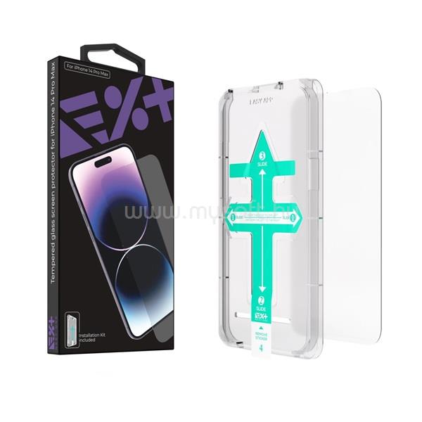 NEXTONE IPH-14PROMAX-TMP iPhone 14 Pro Max kijezővédő üvegfólia