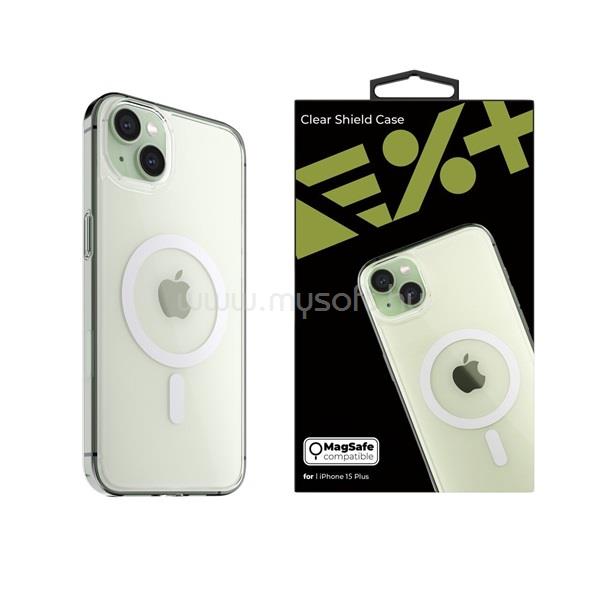 NEXTONE IPH-15PLUS-MAGSAFE-CLRCASE iPhone 15 Plus átlátszó szilikon MagSafe hátlap