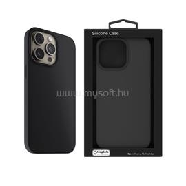 NEXTONE IPH-15PROMAX-MAGCASE-BLACK iPhone 15 Pro Max fekete szilikon MagSafe hátlap IPH-15PROMAX-MAGCASE-BLACK small