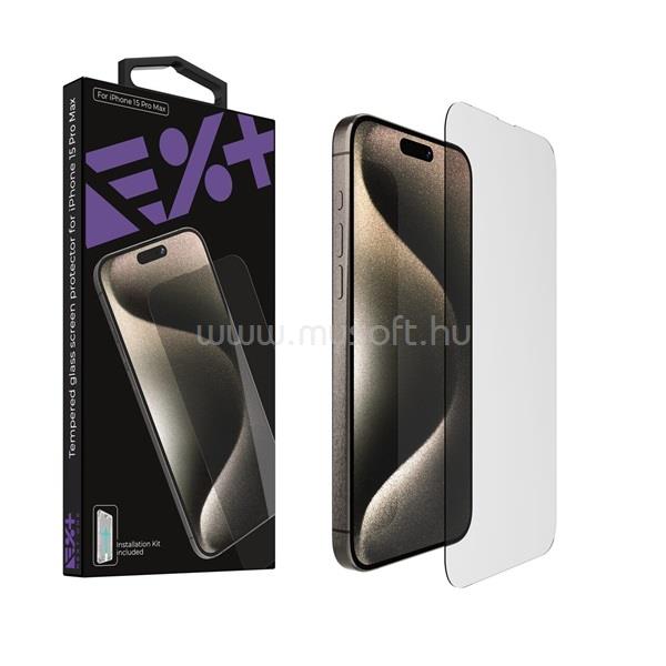 NEXTONE IPH-15PROMAX-TMP iPhone 15 Pro Max kijezővédő üvegfólia