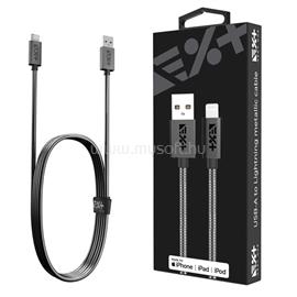 NEXTONE LGHT-USBA-MET-SG 1m USB A-Lightning metál kábel LGHT-USBA-MET-SG small