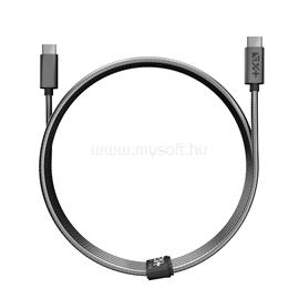 NEXTONE USBCX2-MET-SG 1,2m Type-C metál asztroszürke adat- és töltőkábel USBCX2-MET-SG small