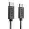NEXTONE USBCX2-MET-SG 1,2m Type-C metál asztroszürke adat- és töltőkábel USBCX2-MET-SG small