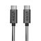 NEXTONE USBCX2-MET-SG 1,2m Type-C metál asztroszürke adat- és töltőkábel USBCX2-MET-SG small