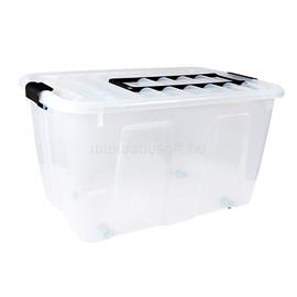 NHG IRIS Home Box 86 literes tárolódoboz zárható tetővel, kerekekkel NHG_22270800 small