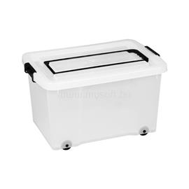 NHG IRIS Uno Box 50 literes tárolódoboz zárható tetővel, kerekekkel, fogóval húzható NHG_20460800 small