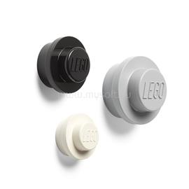 NHG LEGO Fali akasztó szett, fekete, fehér, szürke NHG_40161733 small