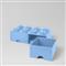 NHG LEGO Fiókos tárolódoboz 2x4, világoskék NHG_40061736 small