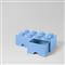 NHG LEGO Fiókos tárolódoboz 2x4, világoskék NHG_40061736 small