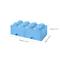 NHG LEGO Fiókos tárolódoboz 2x4, világoskék NHG_40061736 small