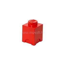 NHG LEGO STORAGE BRICK 1 tárolódoboz 1,2 literes, piros NHG_40011730 small