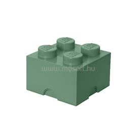 NHG LEGO Tárolódoboz 2x2, homokzöld (5,6 literes) NHG_40031747 small