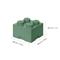 NHG LEGO Tárolódoboz 2x2, homokzöld (5,6 literes) NHG_40031747 small
