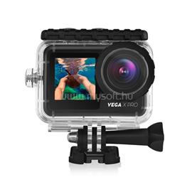 NICEBOY VEGA X PRO akciókamera (4K/vízálló/X-STEADY stabilizálás/LCD és elülső kijelző/WiFi/webkamera funkció) VEGA-X-PRO small