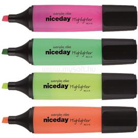 NICEDAY 4db-os vegyes színű szövegkiemelő NICEDAY_1809449 small