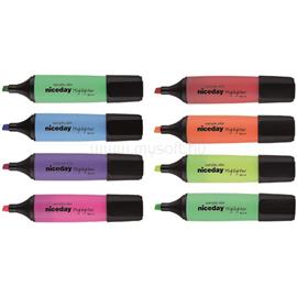 NICEDAY 8db-os vegyes színű szövegkiemelő NICEDAY_9413673 small