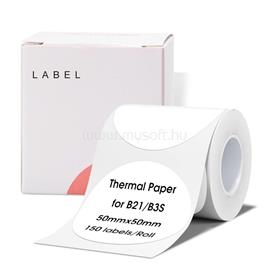 NIIMBOT T50*50-150 Thermal Label Round White NIIMBOT_T50*50-150_round_White small