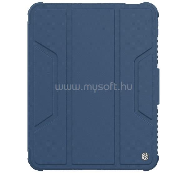 NILLKIN IPAD 11 (2025) / 10.9 (2022) BUMPER PRO szilikon telefonvédő aktív FLIP, asztali tartó, SÖTÉTKÉK
