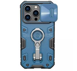 NILLKIN iPhone 14 Pro NILLKIN CAMSHIELD ARMOR PRO defender szilikon telefonvédő ütésállóság, tartógyűrű, SÖTÉTKÉK GP-134587 small