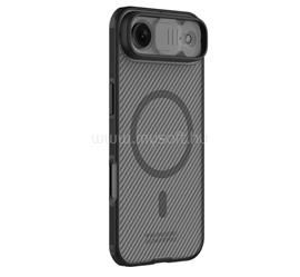 NILLKIN iPhone Air NILLKIN CAMSHIELD PRO MAGNETIC műanyag telefonvédő ütésállóság, csíkos, ÁTLÁTSZÓ/FEKETE GP-175222 small