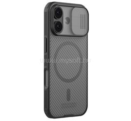 NILLKIN iPhone 17 NILLKIN CAMSHIELD PRO MAGNETIC műanyag telefonvédő ütésállóság, csíkos, ÁTLÁTSZÓ/FEKETE GP-175225 small