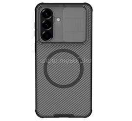 NILLKIN Samsung A57 5G NILLKIN CAMSHIELD PRO MAGNETIC műanyag telefonvédő ütésállóság, csíkos, ÁTLÁTSZÓ/FEKETE GP-186959 small
