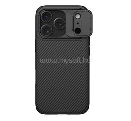 NILLKIN iPhone 18 Pro / 17 Pro NILLKIN CAMSHIELD PRO MAGNETIC műanyag telefonvédő ütésállóság, csíkos, FEKETE GP-175228 small