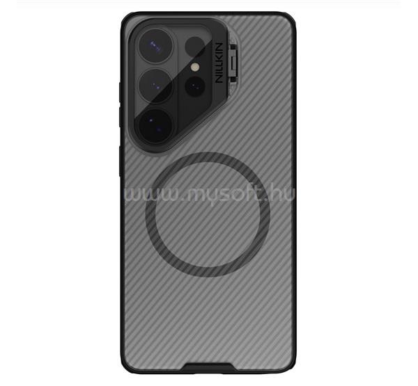 NILLKIN Samsung S26 Ultra NILLKIN CAMSHIELD PRO MAGNETIC műanyag telefonvédő ütésállóság, MagSafe, ÁTLÁTSZÓ/FEKETE