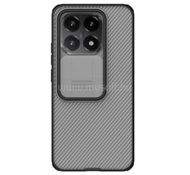NILLKIN Xiaomi 15T NILLKIN CAMSHIELD PRO szilikon telefonvédő ütésállóság, csíkos, ÁTLÁTSZÓ/FEKETE GP-179199 small
