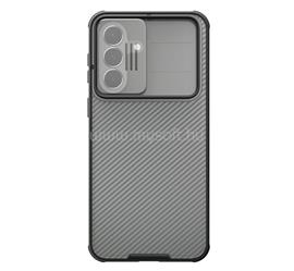 NILLKIN Samsung A37 5G NILLKIN CAMSHIELD PRO szilikon telefonvédő ütésállóság, csíkos, ÁTLÁTSZÓ/FEKETE GP-183983 small