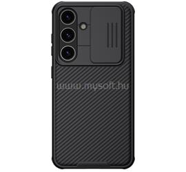 NILLKIN Samsung S24 CAMSHIELD PRO szilikon telefonvédő ütésállóság, csíkos, FEKETE GP-151256 small