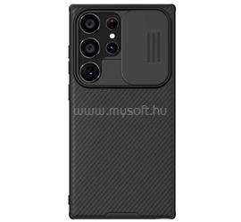 NILLKIN Samsung S24 Ultra CAMSHIELD PRO szilikon telefonvédő ütésállóság, csíkos, FEKETE GP-151258 small