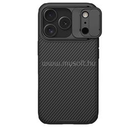 NILLKIN iPhone 17 CAMSHIELD PRO szilikon telefonvédő ütésállóság, csíkos, FEKETE GP-173388 small