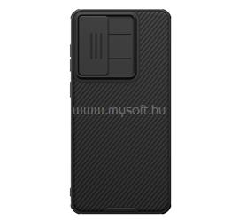 NILLKIN Samsung S25 Edge NILLKIN CAMSHIELD PRO szilikon telefonvédő ütésállóság, csíkos, FEKETE GP-174266 small