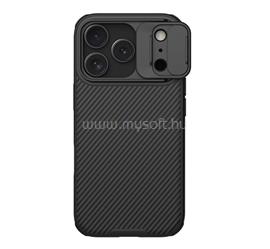 NILLKIN iPhone 17 Pro CAMSHIELD PRO szilikon telefonvédő ütésállóság, csíkos, FEKETE GP-174925 small
