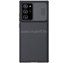 NILLKIN Samsung Note 20 Ultra 5G / Note 20 Ultra NILLKIN CAMSHIELD PRO szilikon telefonvédő ütésállóság, csíkos, FEKETE GP-99124 small