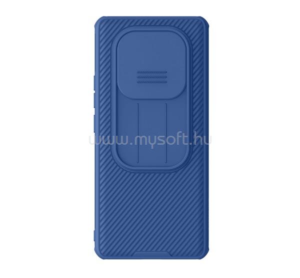 NILLKIN Poco X7 / Redmi Note 14 Pro 5G NILLKIN CAMSHIELD PRO szilikon telefonvédő ütésállóság, csíkos, SÖTÉTKÉK