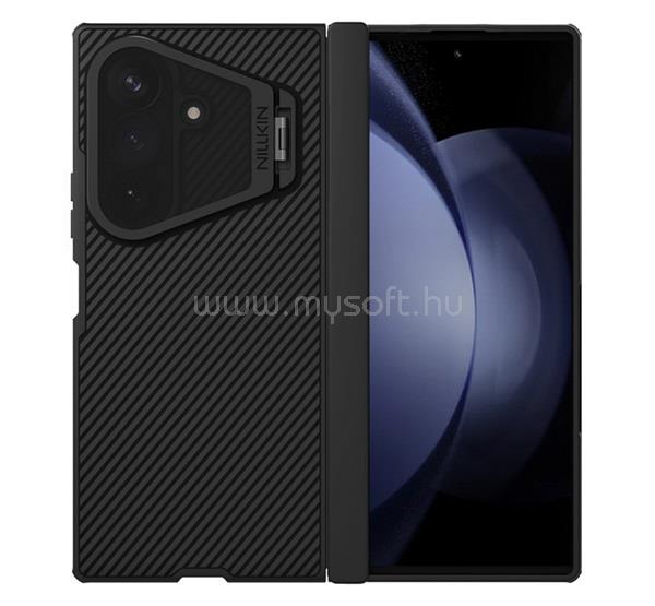 NILLKIN Samsung Z Fold8 Ultra NILLKIN CAMSHIELD PROP MAGNETIC szilikon telefonvédő ütésállóság, mágneses, FEKETE