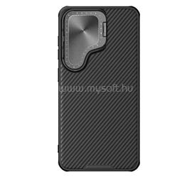 NILLKIN Samsung S24 Plus CAMSHIELD PROP szilikon telefonvédő ütésállóság, csíkos, FEKETE GP-155021 small