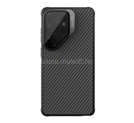 NILLKIN Samsung S26 Ultra NILLKIN CARBOPROP szilikon telefonvédő ütésállóság, karbon minta, ÁTLÁTSZÓ/FEKETE GP-180884 small