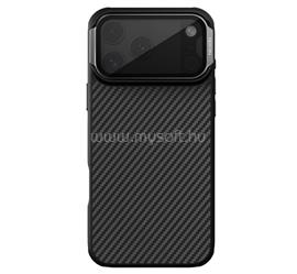 NILLKIN iPhone 18 Pro Max / 17 Pro Max NILLKIN CARBOPROP szilikon telefonvédő ütésállóság, karbon minta, FEKETE GP-176558 small