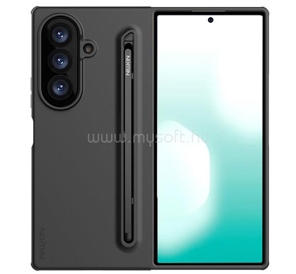 NILLKIN Samsung Z Fold8 Ultra NILLKIN FLEX PURE FOLD szilikon telefonvédő ultravékony, matt + érintő ceruza, FEKETE